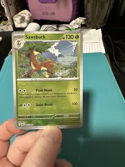 Sawsbuck (MasterBall Pattern) 007/086 Pokemon TCG S&V: White Flare Holo NM/M - Image 2