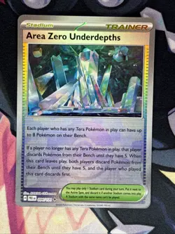 2025 Pokemon TCG Prismatic Evolutions- Area Zero Underdepths (Pokeball) #94/131 - Image 1