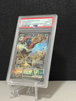 PSA 10 Greninja ex SVP 132 Special Illustration Collection Pokemon - Image 1
