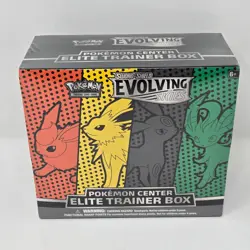 Pokemon Center Exclusive Evolving Skies Elite Trainer Box ETB SEALED - Image 1