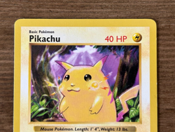 Pikachu 58/102 Base Set Shadowless Regular Pokemon TCG - Image 2