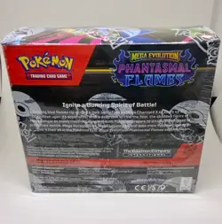 Phantasmal Flames Booster Box Pokemon New/Sealed (ships same/next day) - Image 2