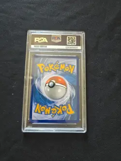 Pokemon TCG Charizard Black Star Promo Team Up Prerelease Psa 7 - Image 4