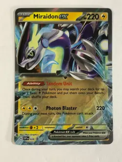 Pokemon TCG Promo SVP 028 Miraidon EX Near Mint - Image 1