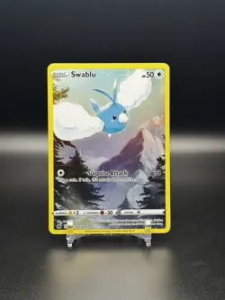2023 POKEMON SWABLU #GG27 CROWN ZENITH GALARIAN GALLERY FULL ART HOLO - NM - Image 3