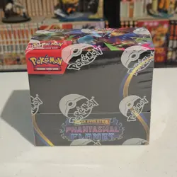 Phantasmal Flames Pokemon Sealed Booster Box In Hand Ships Today - Image 1