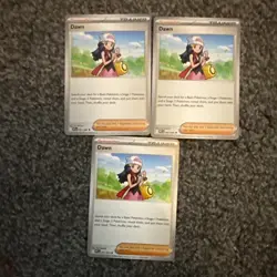 Dawn X3 playset - 087/094 Phantasmal Flames - NM - Prerelease Pokemon TCG - Image 1