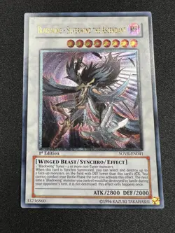 Yu-Gi-Oh! Blackwing - Silverwind the Ascendant (NM) Ulti SOVR-EN041 1st Edition - Image 1