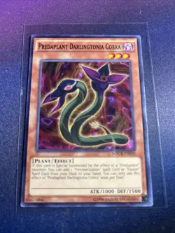 3x Predaplant Darlingtonia Cobra - MACR-EN010 - Common - 1st Edition Near Mint M - Image 1