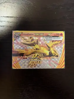 Talonflame BREAK 21/114 - XY Steam Siege - Ultra Rare Holo Pokemon Card - NM - Image 1