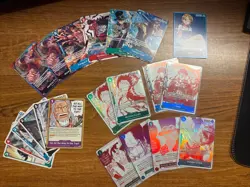 MASSIVE One Piece OP13 Carrying on His Will and 3rd Anniversary Promo Cards Lot - Image 1