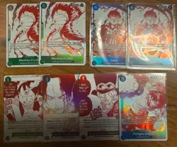 MASSIVE One Piece OP13 Carrying on His Will and 3rd Anniversary Promo Cards Lot - Image 2