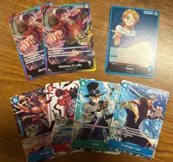 MASSIVE One Piece OP13 Carrying on His Will and 3rd Anniversary Promo Cards Lot - Image 4