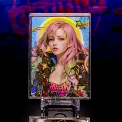 Mitsury Kanroji Premium Trading Card Demon Slayer Red ZR-001 Card Holo Foil ZR - Image 1