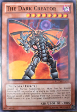The Dark Creator LCYW-EN210 Common YuGiOh TCG Card - Image 1