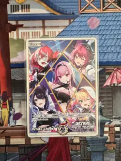 Anime Expo AX 2025 Hololive Official Card Game Promo White Cheer World Tour - Image 1