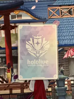 Anime Expo AX 2025 Hololive Official Card Game Promo White Cheer World Tour - Image 2