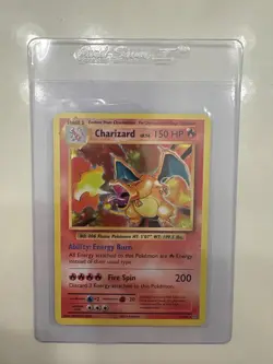 LIGHTLY PLAYED Charizard 11/108 Evolutions Holo Pokemon Card 100% Authentic - Image 1