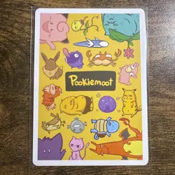 Near Mint Pookiemoot Abruh Abra #0063 Derp Pokemon Fan Art Card - Image 2