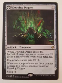 MTG Dowsing Dagger Ixalan NM Card - Image 1