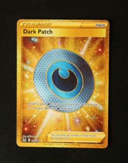 Pokemon Card TCG - Dark Patch 216/196 - Lost Origin - Gold Secret Rare - NM ⭐ - Image 1