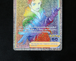 Pokemon Card TCG - Spark 085/078 - Pokemon GO - Rainbow Secret Rare - NM ⭐ - Image 3