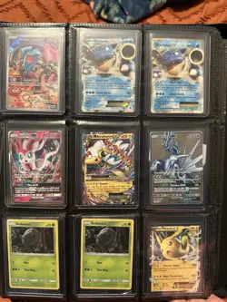 Pokemon Top Loader Binder! W/ 11 Slabs And Tons Of Cards. PSA / CGC WOTC & MOD - Image 2
