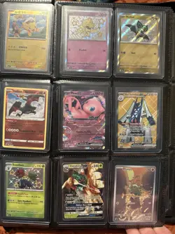 Pokemon Top Loader Binder! W/ 11 Slabs And Tons Of Cards. PSA / CGC WOTC & MOD - Image 4