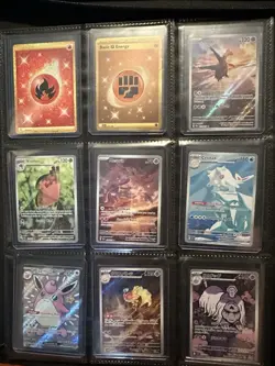 Pokemon Top Loader Binder! W/ 11 Slabs And Tons Of Cards. PSA / CGC WOTC & MOD - Image 5
