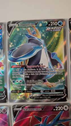 Pokemon TCG LOT of ULTRA RARE FULL ART V 10 cards NEAR MINT - Image 4