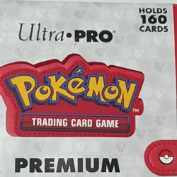 Ultra Pro Premium Snap Binder Red Pokemon TCG A5 4 POCKETS Holds 160 Cards - Image 2