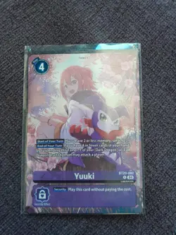 Yuuki BT20-090 Celebration Event Participation Near Mint Unplayed Digimon Card - Image 1