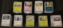 65x Prismatic Evolutions Cards Pokemon TCG Bundle Break Down ⬇ 10x Reverse Holo - Image 1