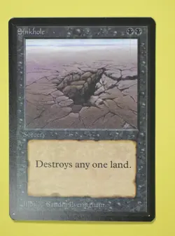 MTG - Sinkhole - Beta - LP - Image 1