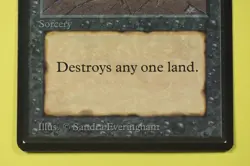 MTG - Sinkhole - Beta - LP - Image 4