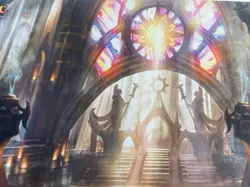 MTG: Ultra Pro Godless Shrine Playmat 2012 Art By Cliff Childs - Image 5