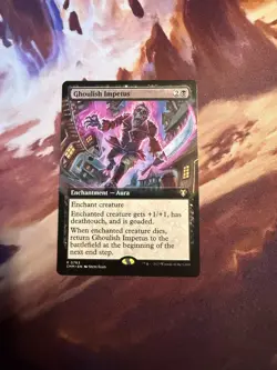Ghoulish Impetus (Extended Art) Commander Masters Regular NM - Image 1