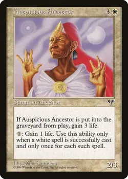Auspicious Ancestor Mirage LP MTG - Image 1