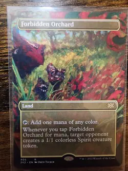 Forbidden Orchard (Borderless) Double Masters 2022 Regular - Image 1