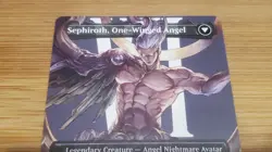 1x Sephiroth, Fabled SOLDIER, Borderless Art 0382, Final Fantasy, MTG NM - Image 5