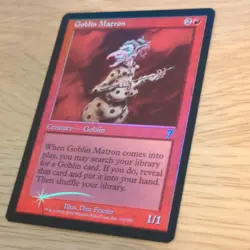 Goblin Matron 7th Edition FOIL Magic NEAR MINT NM - Image 5