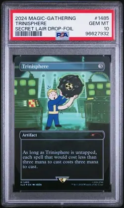 Trinisphere (Foil) - #1485 - MTG: Fallout SLD - PSA 10! - Image 1