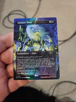 Animate Dead secret Lair Mtg Foil - Image 1