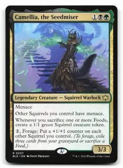 Camellia, the Seedmiser #207 Bloomburrow - Image 1