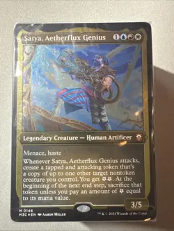 MTG Modern Horizons 3 Satya, Aetherflux Genius Commander Deck (Deck Only) - Image 1