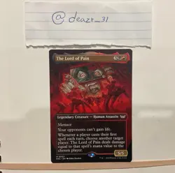 The Lord of Pain (Borderless) Commander: Duskmourn: House of Horror Regular - Image 1
