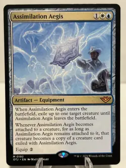 Assimilation Aegis 192 M Outlaws of Thunder Junction NM MTG - Image 1