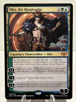Oko, the Ringleader 223 M Outlaws of Thunder Junction NM MTG - Image 1