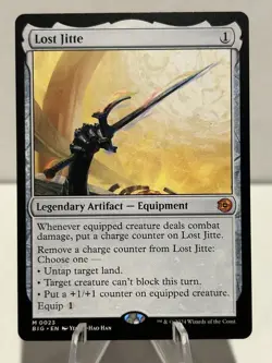 Lost Jitte 23 M Outlaws of Thunder Junction: The Big Score Near Mint MTG - Image 1