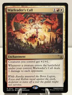 Warleader's Call 242 R Murders at Karlov Manor Near Mint MTG Magic the Gathering - Image 1